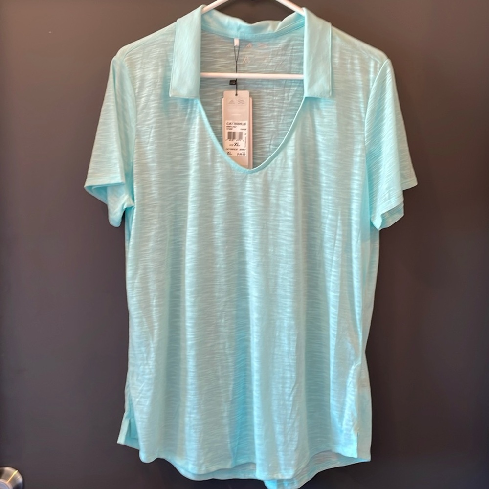 Adidas Golf Climate Essentials polo NWT